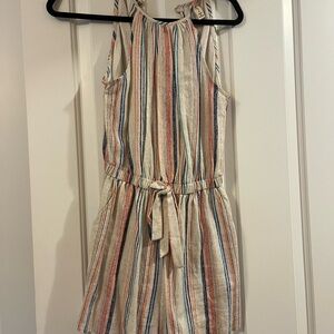 Women’s stylish striped romper
